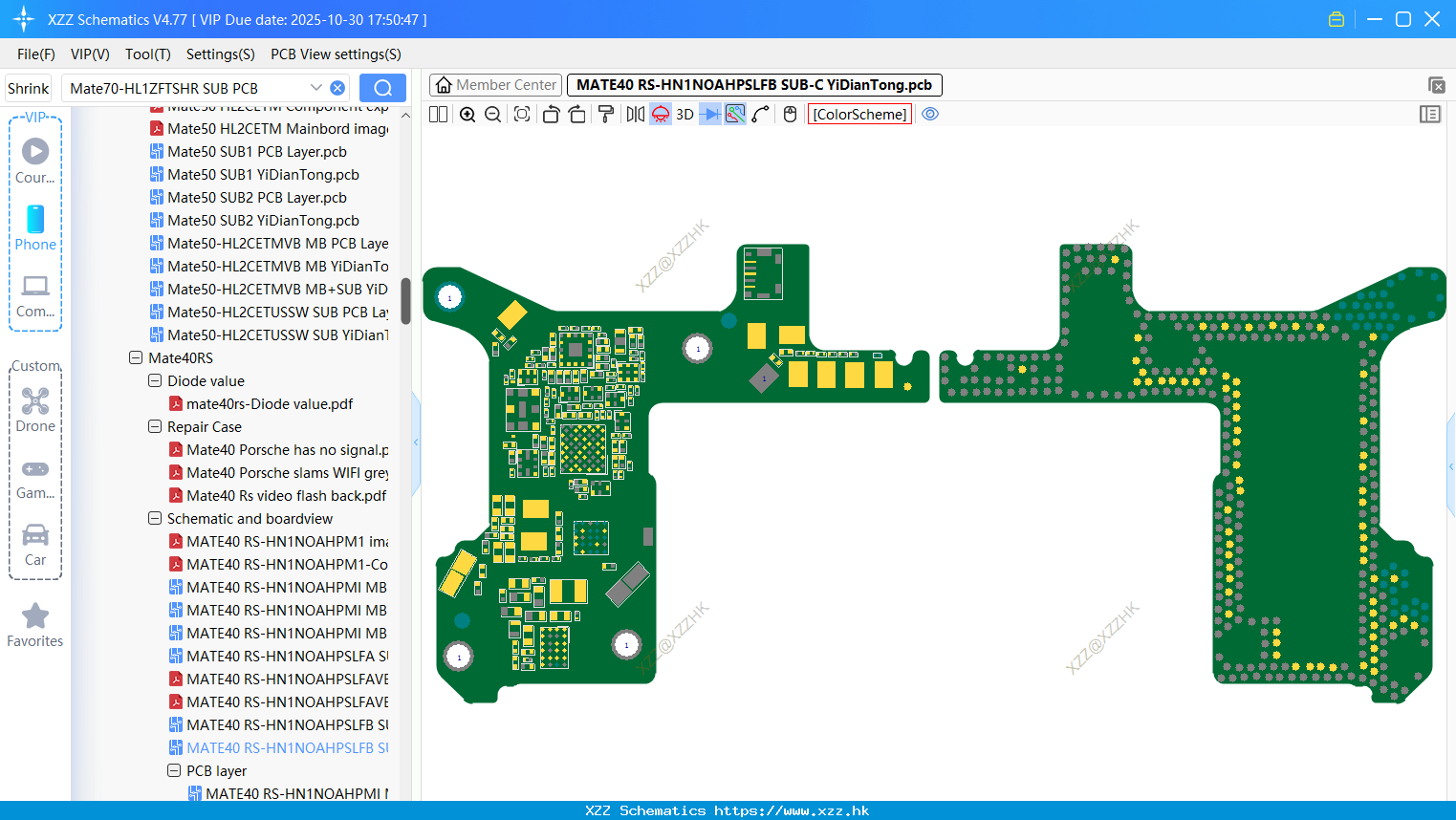 Huawei MATE40 RS-HN1NOAHPSLFB SUB-C bitmap